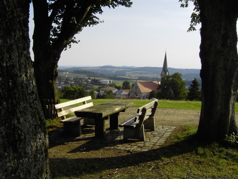 Ausblick auf unsere wunderschöne Heimat der Bayerische Wald - Tittling!